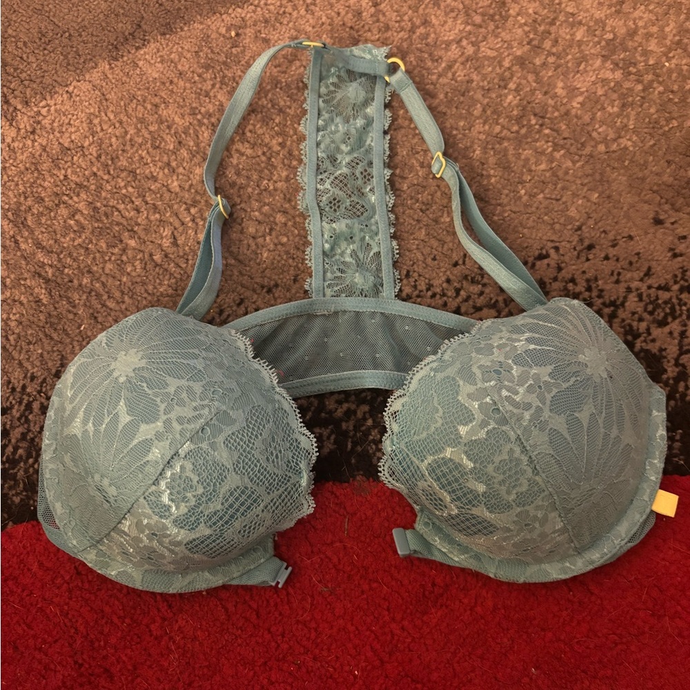 VS Teal Racerback Bra